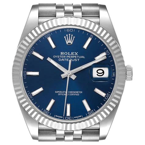 rolex datejust 41 weißgold